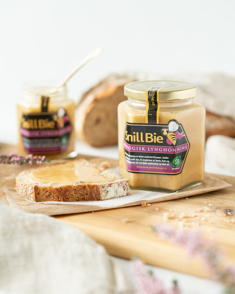 SnillBie Økologisk lynghonning 450g
