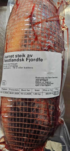 GodKu Surret steik av Vestlandske fjordfe. Ung ku.