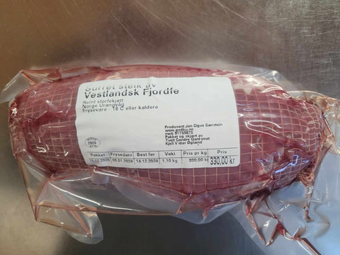 GodKu Surret steik av Vestlandske fjordfe. KALV!