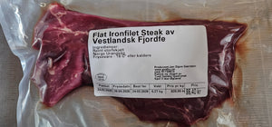 GodKu Flat Ironfilet Steak av Vestlandske Fjordfe. Kalv.