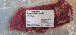 GodKu Flat Ironfilet av Vestlandske Fjordfe. Kalv.