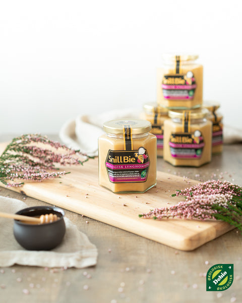 SnillBie Organic heather honey 450g